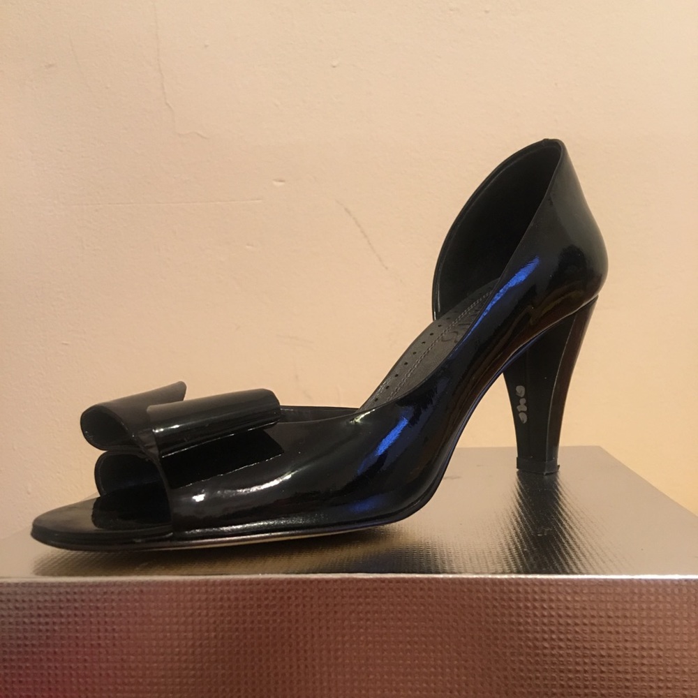 FRANCO SARTO Black patent leather heels